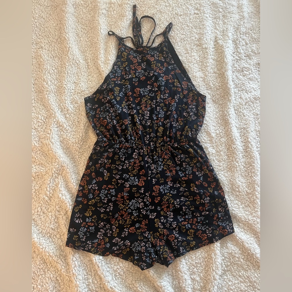 Open Back Romper